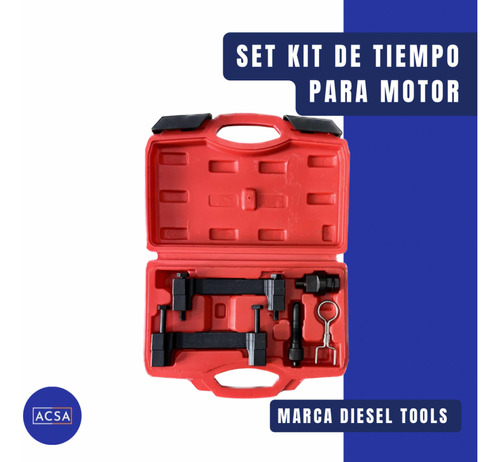 Set Kit De Tiempo Para Motor, Marca Diesel Tools