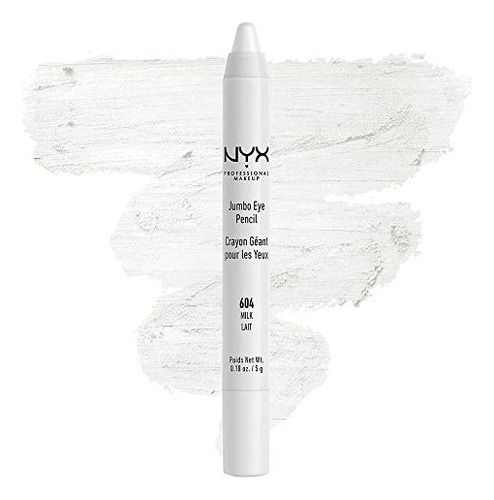 Lapiz De Ojos Jumbo Profesional De Maquillaje Nyx, Leche, 0.