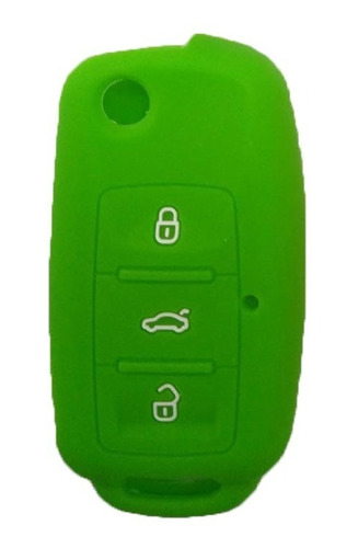Funda De Silicona Para Llave Vw 3 Bot Para Varios Modelos