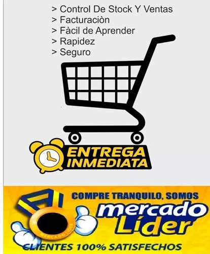 Programa Multicaja Para Kioscos, Negocios, Control De Stock