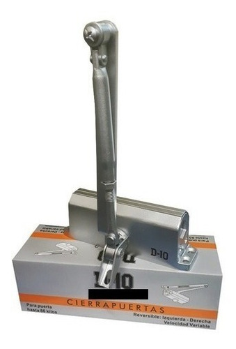 Imagen 3 de 5 de Cierrapuertas D-10 Fza 1-2 Para 60 Kgs. Reversible-excelente