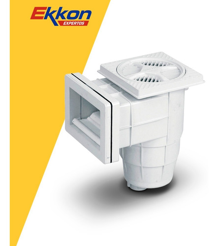 Imagen 3 de 8 de Skimmer Mini Fv Vulcano 20 Cm P/fibra Vidrio Buje 1 1/2 PLG
