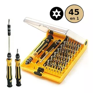 Kit Desarmadores Torx Con Seguro 45 Piezas Ps3 Ps4 Xbox Cell