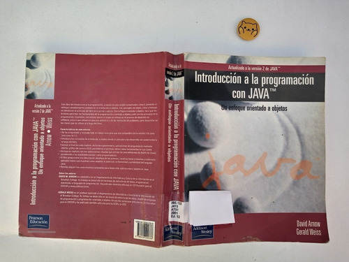 Libro Intro A La Programacion Con Java Arnow & Weiss 115s9