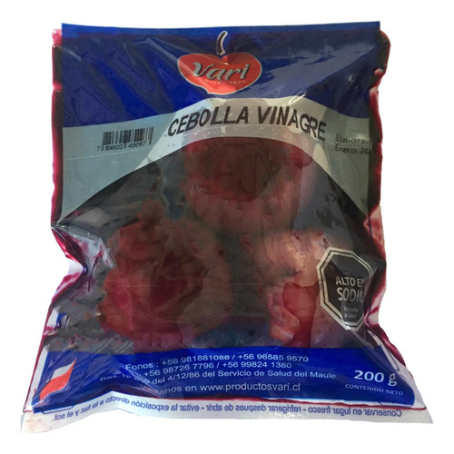 Cebolla En Escabeche 200g Vari - Lireke