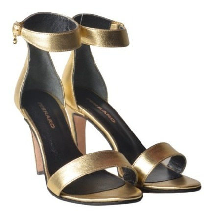 Imagen 4 de 6 de Sandalias De Fiesta Mujer De Cuero Elegantes Maxim - Ferraro