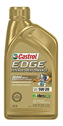 Castrol 06242 Edge Extended Performance 5w20 Aceite De Motor
