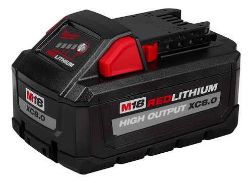 Bateria Milwaukee M18 Red Lithium 8ah 4811-1880 Xc8.0 18v