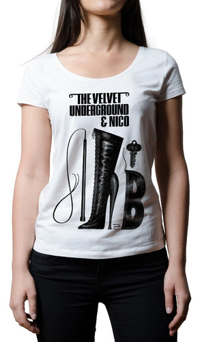 Remera Mujer Velvet Underground - Whip & Boot | B-side Tees