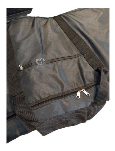 Imagen 9 de 10 de Funda Acolchada Teclado 6 Octavas Correas Maleta Bolsillo