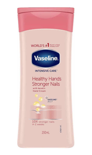 Vaseline Crema Para Manos Y Uñas Keratina No Sensación Grasa