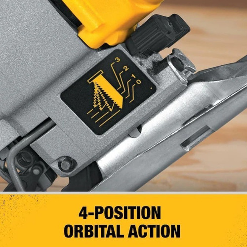 Sierra Caladora Dewalt De 5.5 Amp, Mango En U, Sin Llave.