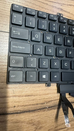 Teclado Dell Latitude 5400 5410 5411 5401 Dual Point Ilum. (Usado)