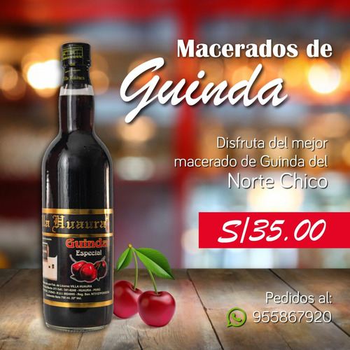 Macerado De Guinda Especial