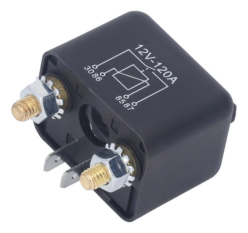 Relé Solenoide De Arranque Para Coche, 2,4 W, 120 A, 4 Pines