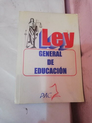 Ley General De Educación Publicaciones Administrativas Conta