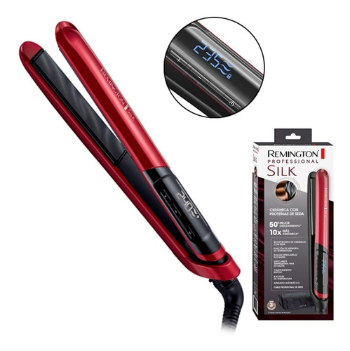 Imagen 2 de 6 de Plancha Alisadora De Cabello Silk S9600 Remington