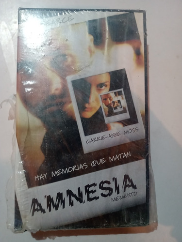 Película Vhs Amnesia Hay Amores Que Matan Nueva