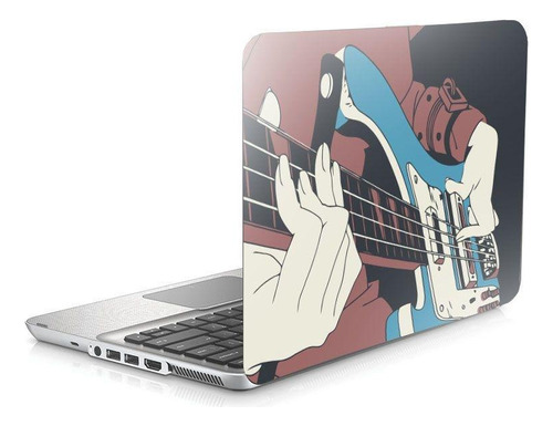 Skin Adesivo Para Notebook 17 Guitar Guitarra Rock D22