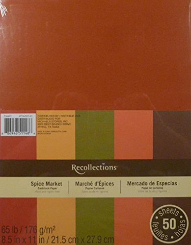 Papel De Cartulina, Diseño De Mercado De Especias
