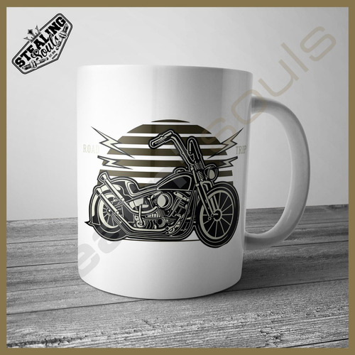 Taza - Cafe Racer / Chopper / Scooter #490