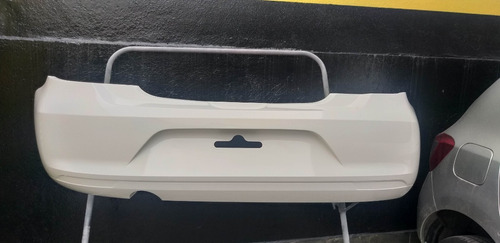Parachoque Traseiro Gol G6 Branco Novo Pronto Para Instalar
