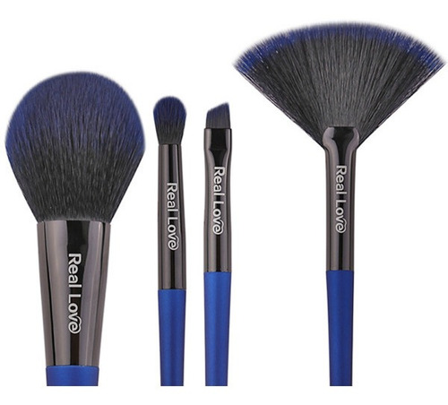 Kit De Pinceis Profissionais De Maquiagem - Real Love