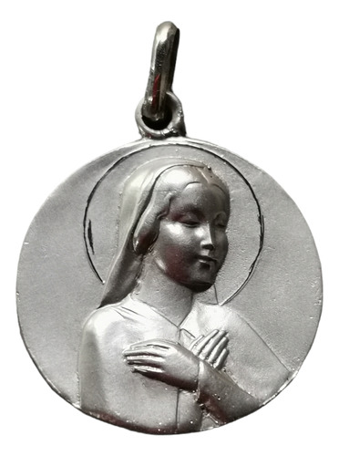 Medalla Plata 925 Virgen Dolorosa #328 (medallas Nava) 