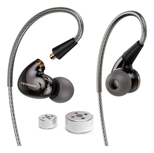 Tennmak Pro Auriculares Profesionales Con Cable, 4 Unidades,