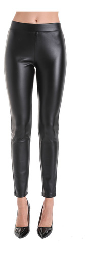 Legging  Ecocuero Negro Nicopoly