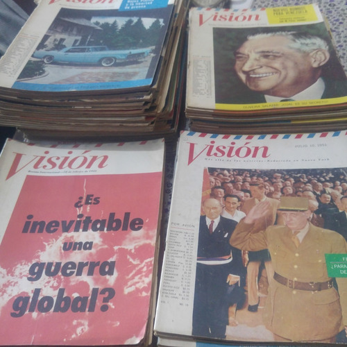Revista Vision 4 De Febrero De 1955 Figueres Costa Rica