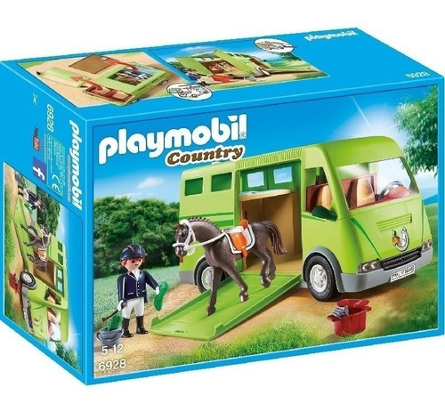 Playmobil Country Transporte De Caballos 6928