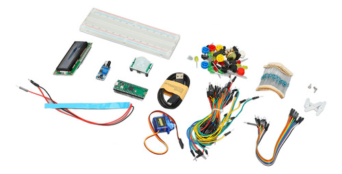 Lcd1602 Para Placa De Desenvolvimento Do Kit Inicial Pi Pico