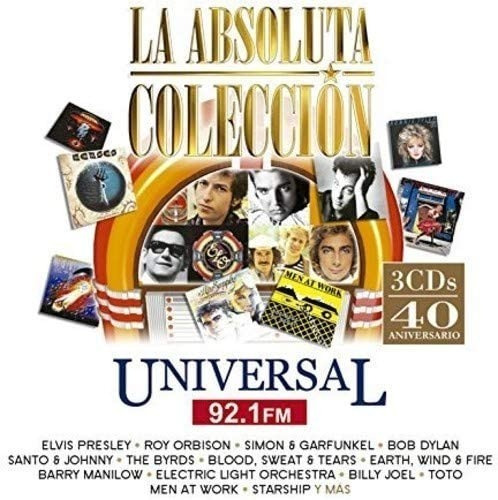 Universal 92.1 Fm: La Absoluta Colección | 3 Cd Música Nuevo