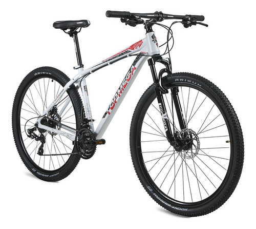 Bic Mtb Sunshine R29 21v F.disco Gris/rojo Talle L Color Gris Tamaño Del Cuadro Xl