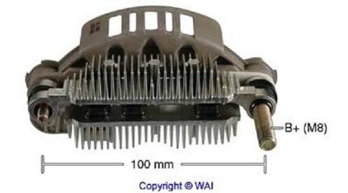 Diodera Alternador Mitsubishi Lancer 1.8 Signo 1998 / 2001