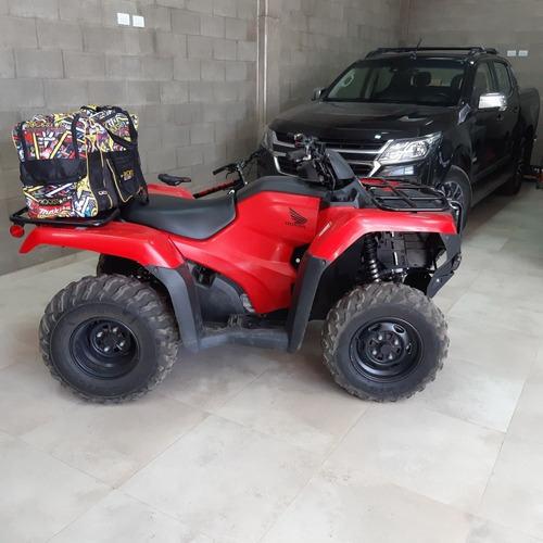 Imagen 10 de 13 de Honda 420cc Año 2018 4x4 Parrillero Impecable