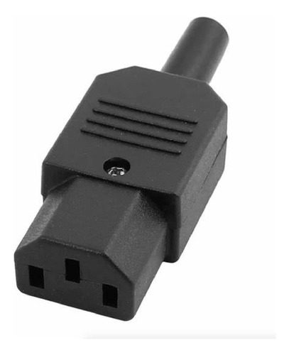 Conector Ficha 3c Power Pc Prolongado Hembra 