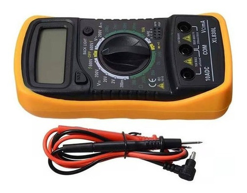 Multitester Multimetro Digital Pantalla Lcd 830l