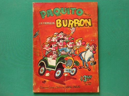 1960's La Familia Burron #16627 Gabriel Vargas 98 Páginas