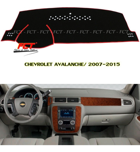 Cubre Tablero Chevrolet Avalanche 2007 2008 2010 2011 2014
