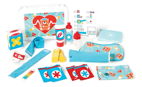 Maleta De Juego De Primeros Auxilios Realista Melissa&doug