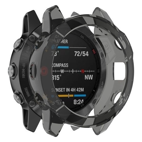 Para Garmin Fenix 6s Funda De Reloj De Gel De Sílice Tpu