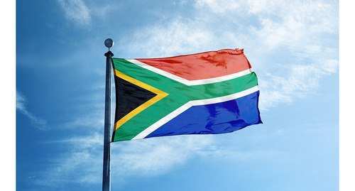 Gq Bandera Pais Sudafrica 1.5m X 90cm South Africa Poliester