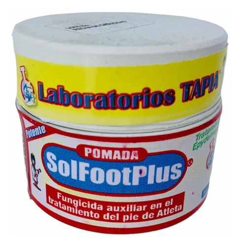 Pomada Fungicida Tratamiento Del Pie De Atleta Solfoot Plus