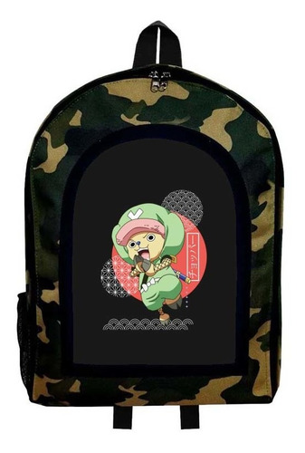 Mochila Camuflada One Piece Modelo 76