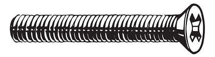 Grainger Approved M55300.030.0008 D965h Stst Ssa4 Csk,m3 Aan