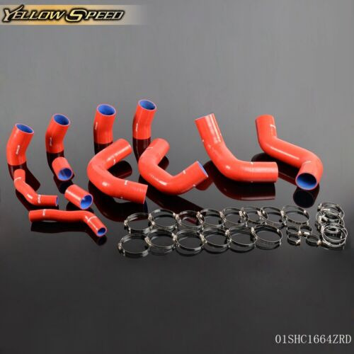 Red Silicone Intercooler Boost Pipe Turbo Hose Fit For S Ccb