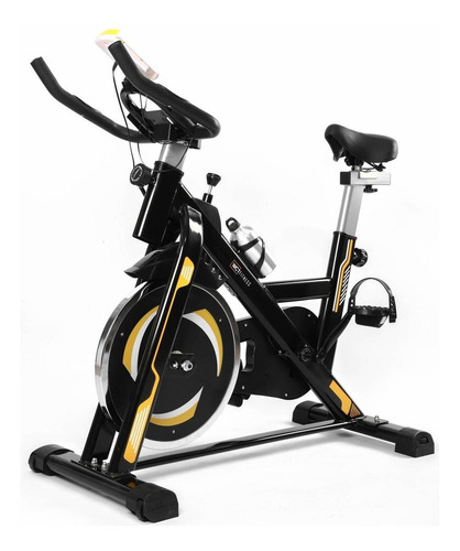 Imagem 1 de 7 de Bicicleta ergométrica WCT Fitness 10100018 para spinning preta