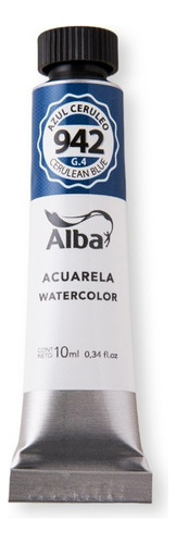 Acuarela Alba 10ml.turquesa 906